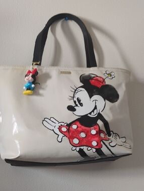 Kate Spade for Disney Minnie Mouse Tote .Euc